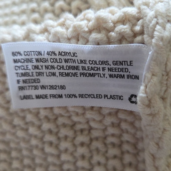 Universal Threads Ruffle Open Front Cotton Blend Cardigan - Picture 11 of 11